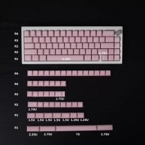 Pink Marble 104+10 Keys GMK PBT Doubleshot Keycaps Set for Cherry MX Mechanical Gaming Keyboard